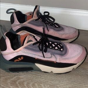 Nike Pink and Black Athletic Shoes